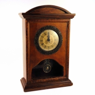 Starožitné hodiny 28cm - NEFUNKČNÍ STROJEK 