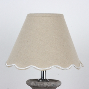 Stínidlo k lampě se zdobeným lemem 23cm