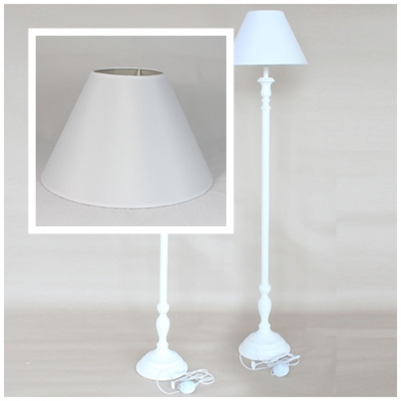 Stínidlo na lampu bílé průměr 37cm