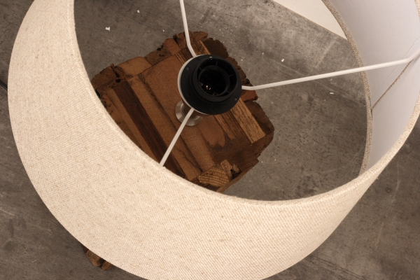 Stínidlo na lampu kulaté 35x29x18cm