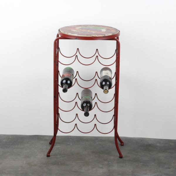 Stojan na 15 lahví vína WINE 50x37x77cm