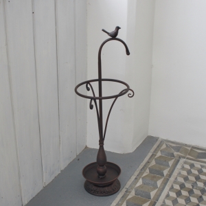 Stojan na deštníky s ptáčkem 76cm