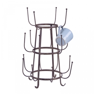 Stojan na hrnky 18 háčků 44cm