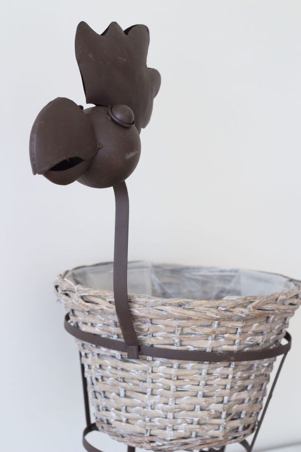 Stojan na květiny kohout 60cm