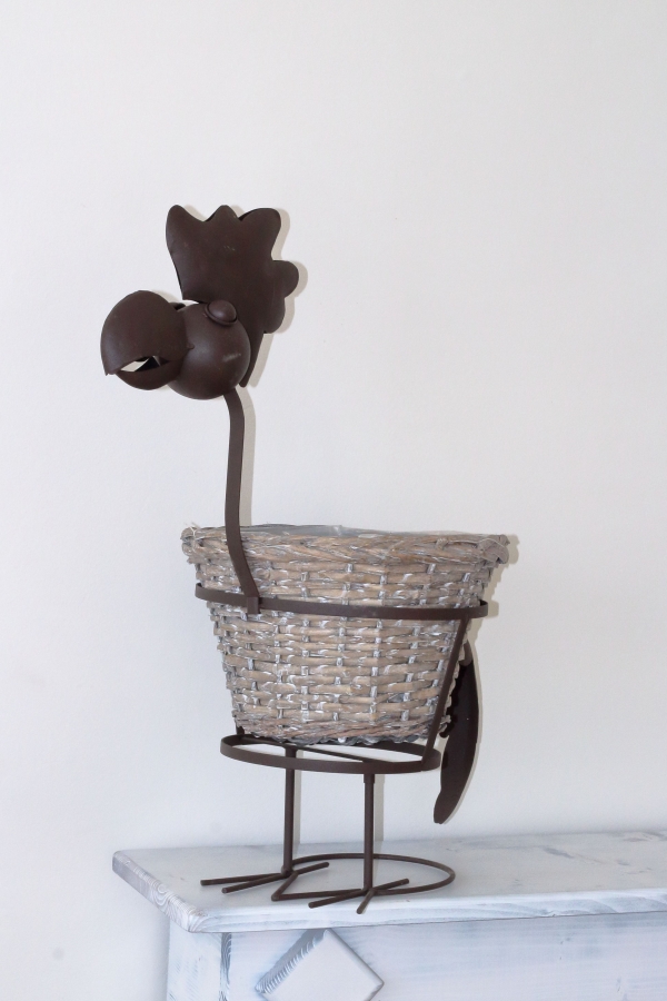 Stojan na květiny kohout 60cm