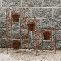 Stojan na květiny kovový 110x80cm