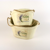 Stojan na květiny - poškozený - prasklé dno