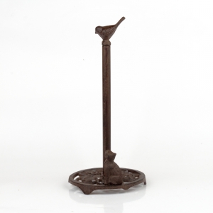 Stojan na papírové utěrky číhající kočka 39cm