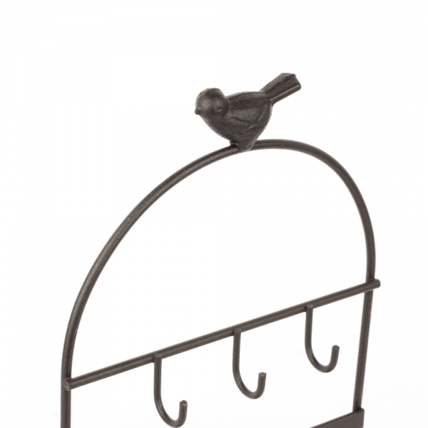 Stojan na šperky s ptáčkem 19x6x25cm