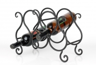 Stojan na víno kovový 26x34x16cm