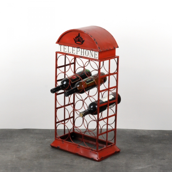 Stojan na víno LONDON 37x22x74cm