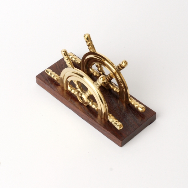 Stojánek na ubrousky/dopisy kormidlo 12,5x5,5x7cm