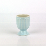 Stojánek na vajíčka Alice pale blue 6,5cm