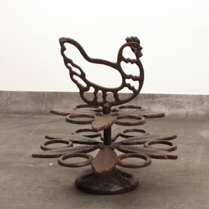 Stojánek na vajíčka litina 