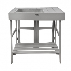 Stolek pro výsadbu 78,5x58x81,8cm šedý