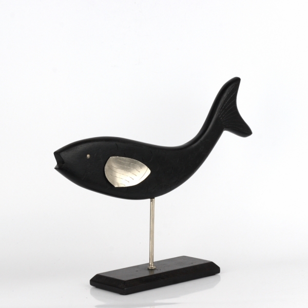 Stolní dekorace dřevěná ryba velká