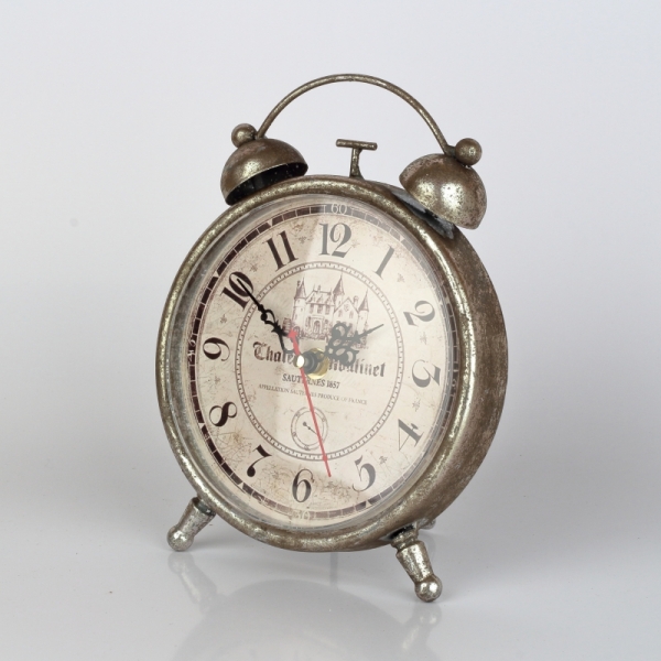 Stolní hodiny / budík Chateau Moulinet 23cm