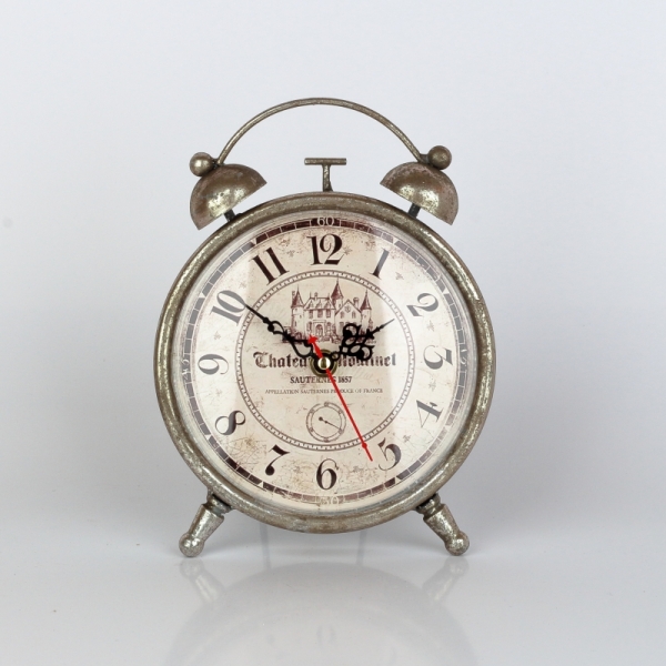 Stolní hodiny / budík Chateau Moulinet 23cm