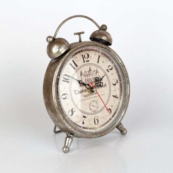 Stolní hodiny / budík Chateau Moulinet 23cm