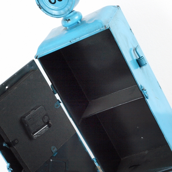 Stolní hodiny čerpací stanice Fuel station 66 55cm