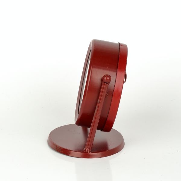 Stolní hodiny kovové 15x15x11cm