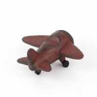 Stolní hodiny letadlo 25x20x11cm 