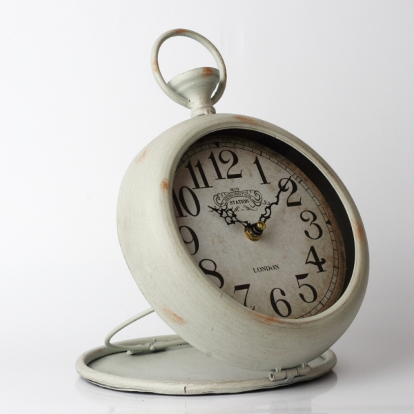 Stolní hodiny London Station s velkými čísly 22cm