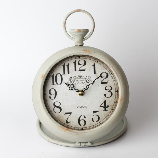 Stolní hodiny London Station s velkými čísly 22cm