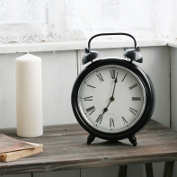 Stolní hodiny retro budík 22,5x30x5cm