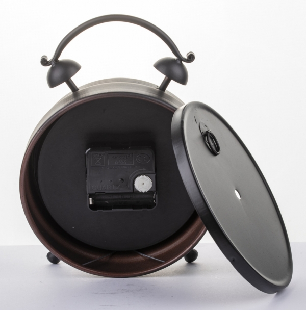 Stolní hodiny v podobě budíku 16x21x6cm