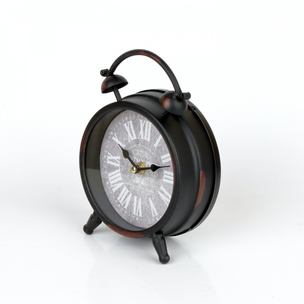 Stolní hodiny v podobě budíku 16x21x6cm
