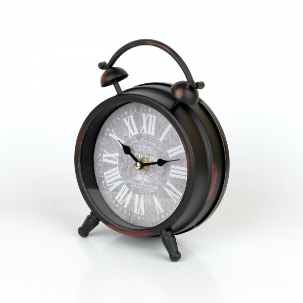 Stolní hodiny v podobě budíku 16x21x6cm