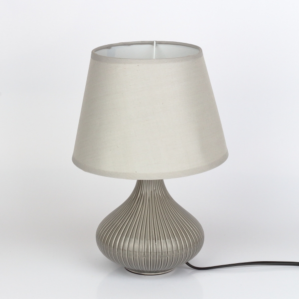 Stolní lampa 22x31cm světlá