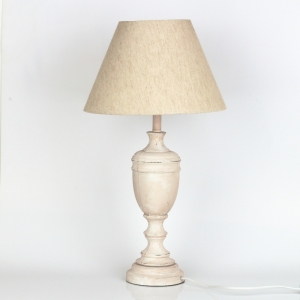 Stolní lampa béžová 55cm