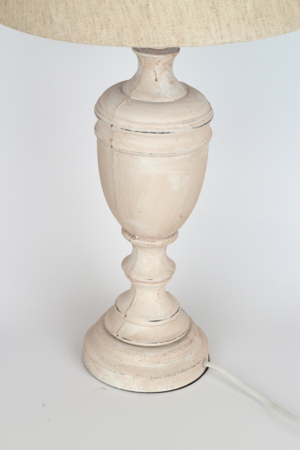 Stolní lampa béžová 55cm