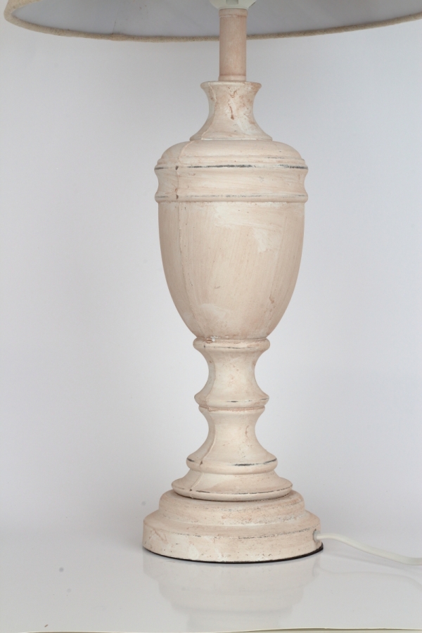 Stolní lampa béžová 55cm