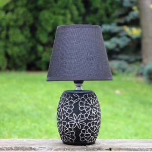 Stolní lampa černá