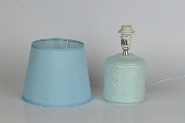 Stolní lampa keramická 18x18x28cm A