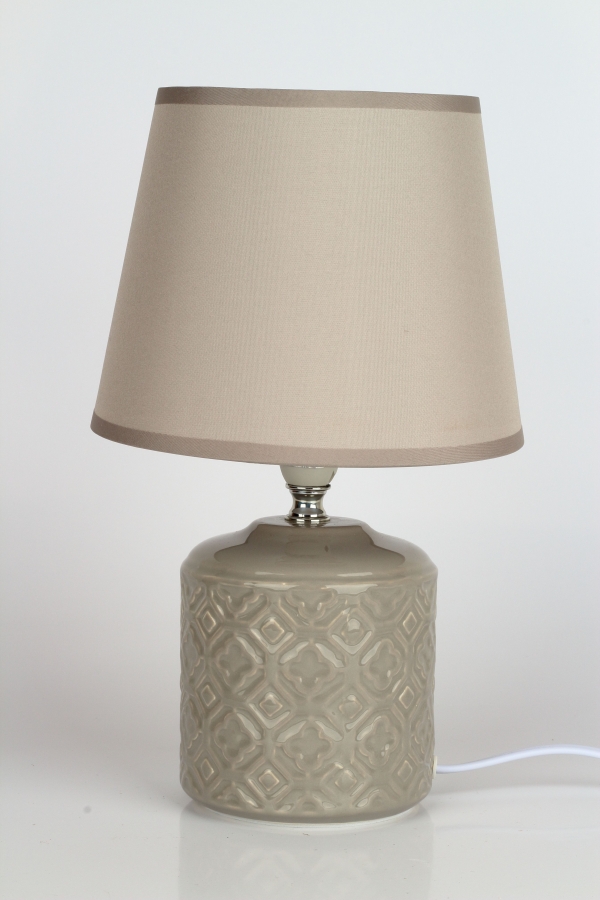 Stolní lampa keramická 18x18x28cm C