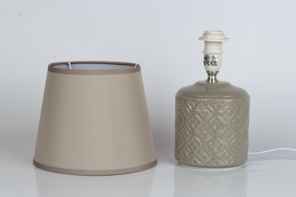 Stolní lampa keramická 18x18x28cm C