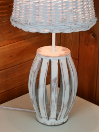 Stolní lampa proutěná 50cm