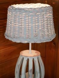 Stolní lampa proutěná 50cm