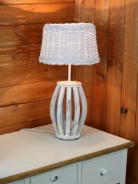 Stolní lampa proutěná 50cm