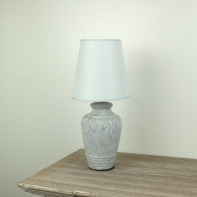 Stolní lampa s lístky Antik 35cm