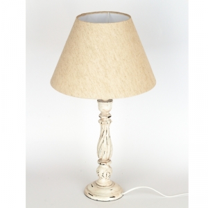 Stolní lampa s ozdobnou nohou 60cm