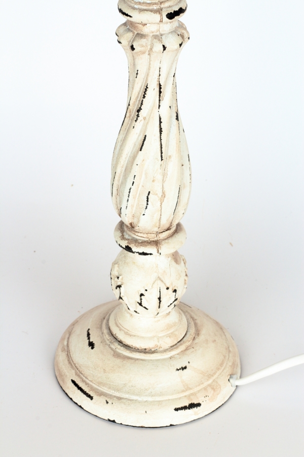 Stolní lampa s ozdobnou nohou 60cm