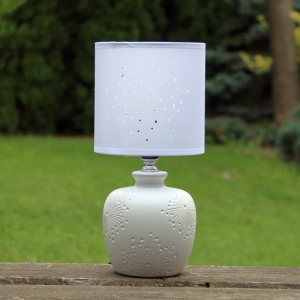 Stolní lampička bílá