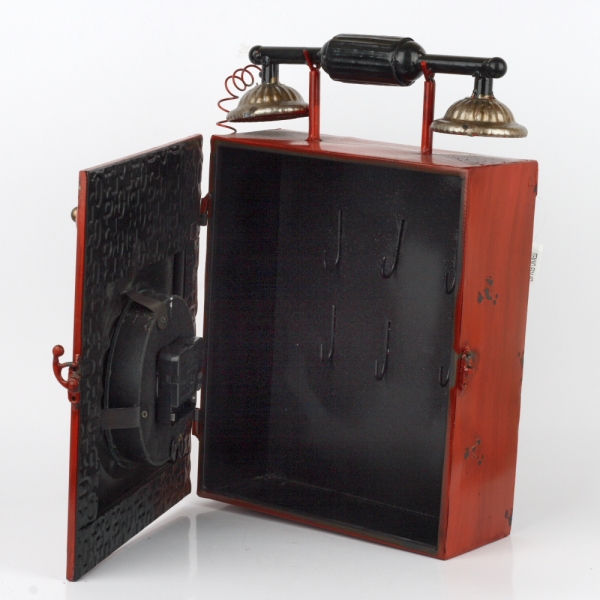 Stolní retro hodiny Retro telephone 36cm