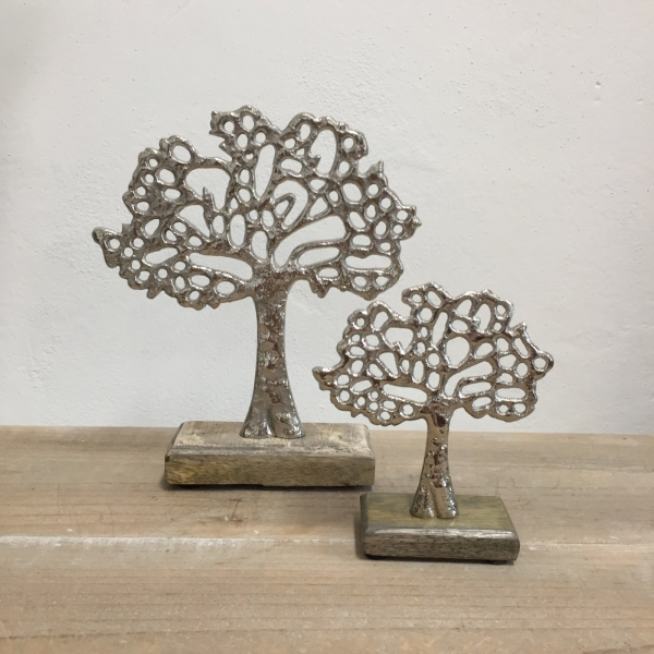 Strom života dekorace na podstavci 16x5x18,5cm