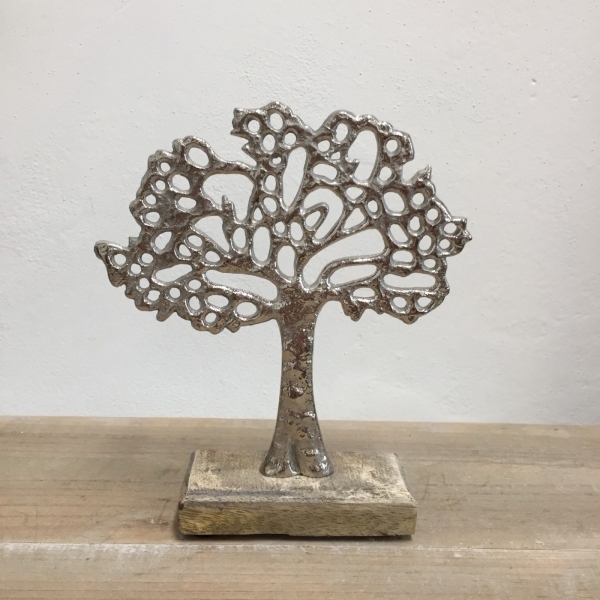 Strom života dekorace na podstavci 16x5x18,5cm
